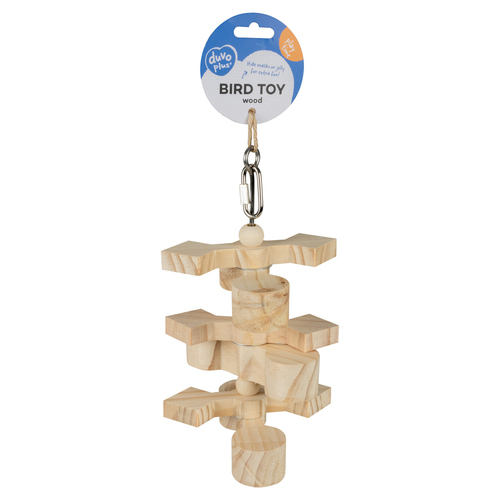 Duvo+ Vogelspielzeug Brainy Holz