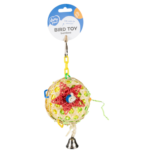 weitere Abbildung Duvo+ Vogelspielzeug Forage Bambus Pinata