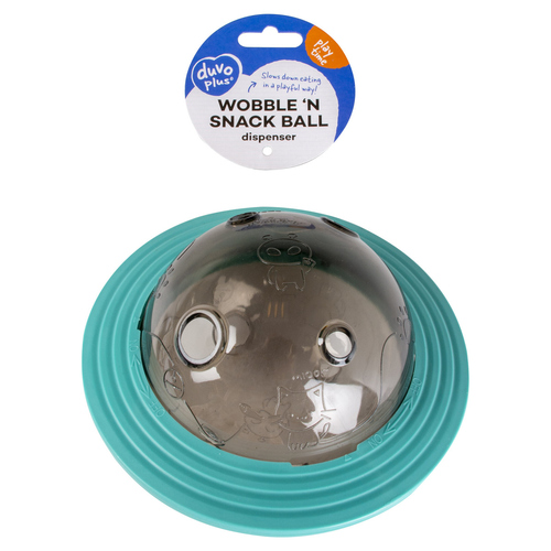 weitere Abbildung Duvo+ Wobble 'n snack Ball blau fr Katzen