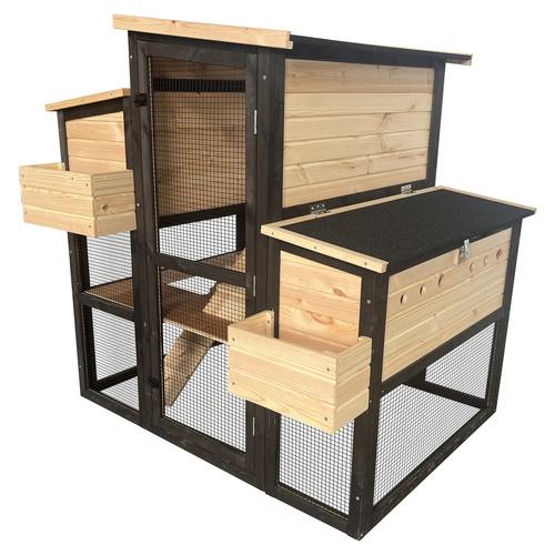 Duvo+ Woodland Design Hühnerstall Cackleberry