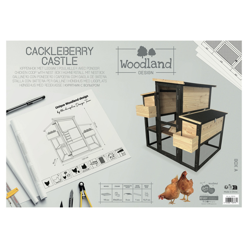 weitere Abbildung Duvo+ Woodland Design Hhnerstall Cackleberry