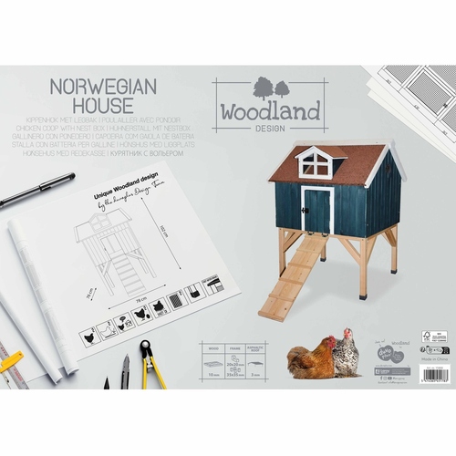 weitere Abbildung Duvo+ Woodland Design Hhnerstall Norwegian House