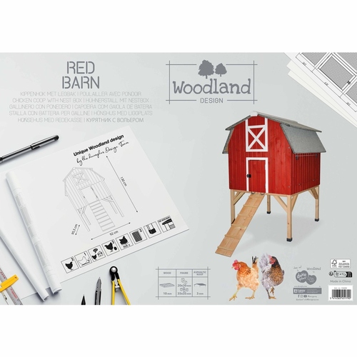 weitere Abbildung Duvo+ Woodland Design Hhnerstall Red Barn