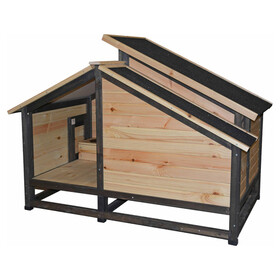 Abbildung Duvo+ Woodland Design Hundehtte Barking Bungalow