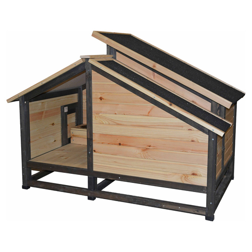 Duvo+ Woodland Design Hundehütte Barking Bungalow