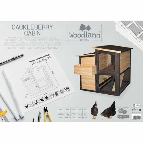 weitere Abbildung Duvo+ Woodland Hhnerstall Cackleberry Cabin