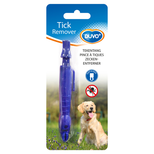Duvo+ Zeckenentferner blau für Hunde