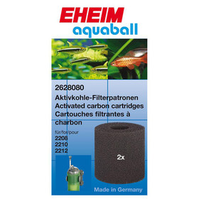Abbildung EHEIM Aktivkohlepatrone fr Innenfilter 2208-2212, aquaball 60-180 & biopower 160 - 2 Stck