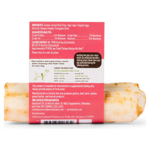 weitere Abbildung Earth Animal No-Hide Kausnack Lachs S 34 g