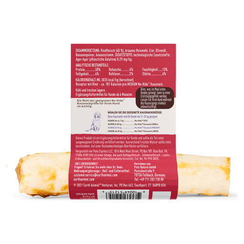 weitere Abbildung Earth Animal No-Hide Kausnack Rind M 60 g