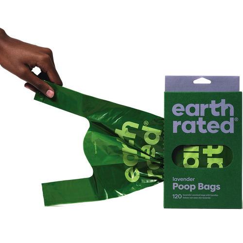 weitere Abbildung Earth Rated Kotbeutel mit Griff Lavendel - 120 Stck