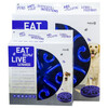 Eat Slow Live Longer Anti-Schlingnapf Flower blau Abbildung 3