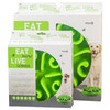 Eat Slow Live Longer Anti-Schlingnapf Flower grün Abbildung 3