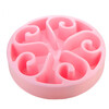 Eat Slow Live Longer Anti-Schlingnapf Flower rosa Abbildung 1