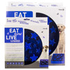 Eat Slow Live Longer Anti-Schlingnapf Star blau Abbildung 3