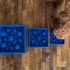 Eat Slow Live Longer Anti-Schlingnapf Star blau Abbildung 4