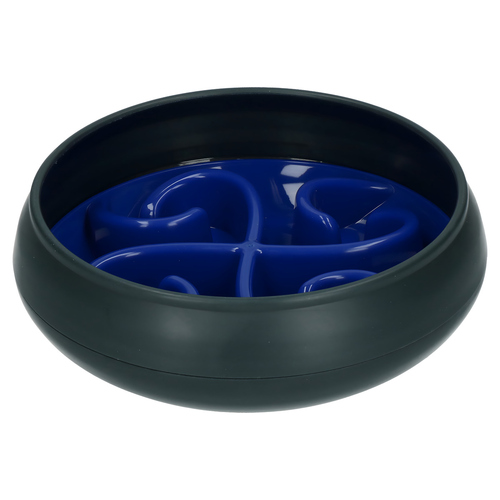 weitere Abbildung Eat Slow Live Longer Anti-Schlingnapf blau