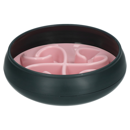 weitere Abbildung Eat Slow Live Longer Anti-Schlingnapf rosa