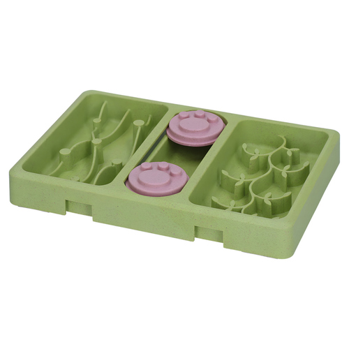 Eat Slow Live Longer Hundespielzeug Mini Puzzle Lush Jungle
