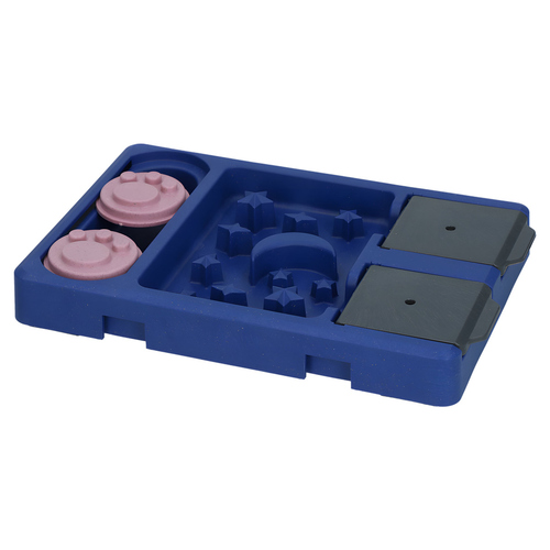 Eat Slow Live Longer Hundespielzeug Mini Puzzle Starry Night