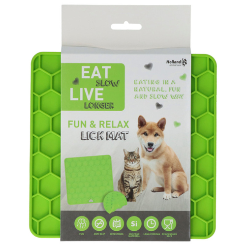 weitere Abbildung Eat Slow Live Longer Leckmatte Fun & Relax grn