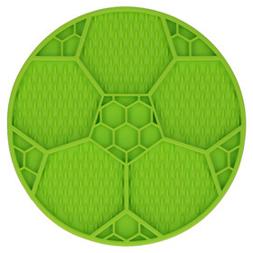Abbildung Eat Slow Live Longer Leckmatte Fuball grn