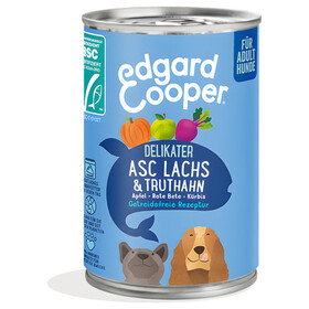 Abbildung Edgard Cooper Adult ASC-Lachs & Truthahn 400 g