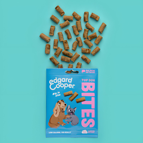 weitere Abbildung Edgard Cooper Bites Lachs und Huhn large 50 g