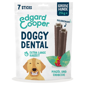 Abbildung Edgard Cooper Doggy Dental Erdbeere & Minze L 240 g