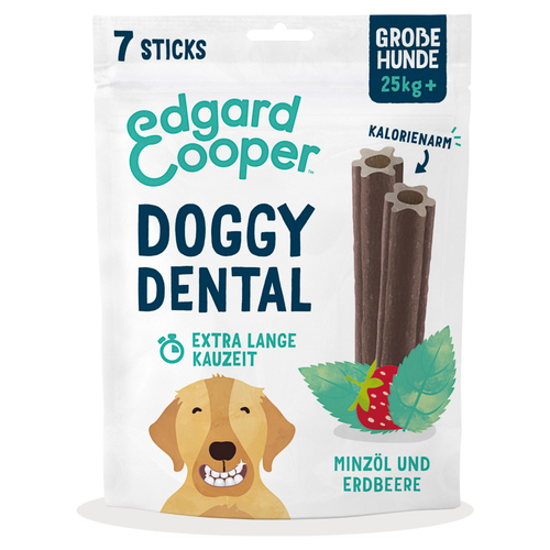 Edgard Cooper Doggy Dental Erdbeere & Minze L 240 g