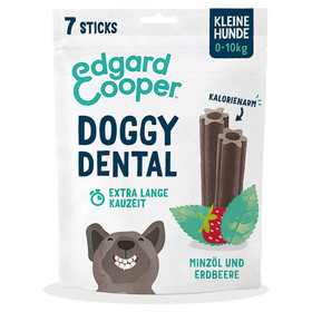 Abbildung Edgard Cooper Doggy Dental Erdbeere & Minze S 105 g