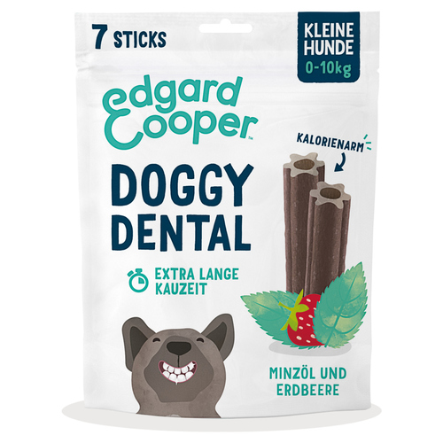 Edgard Cooper Doggy Dental Erdbeere & Minze S 105 g