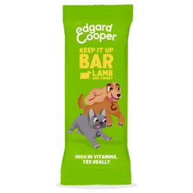Abbildung Edgard Cooper Riegel Lamm und Truthahn 30 g