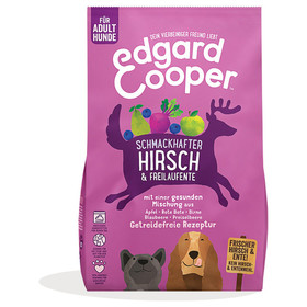 Abbildung Edgard Cooper Schmackhafter Hirsch & Freilaufente Adult 700 g
