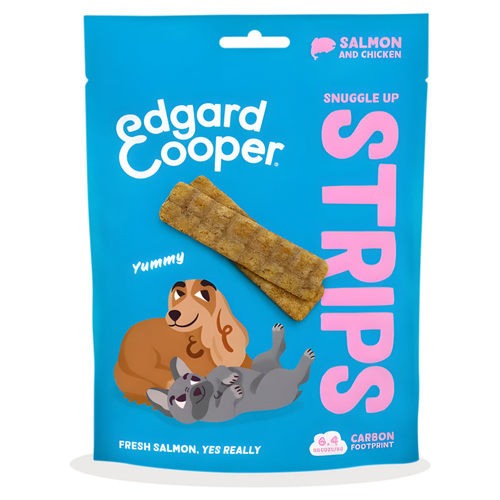 Edgard Cooper Strips Lachs und Huhn 75 g