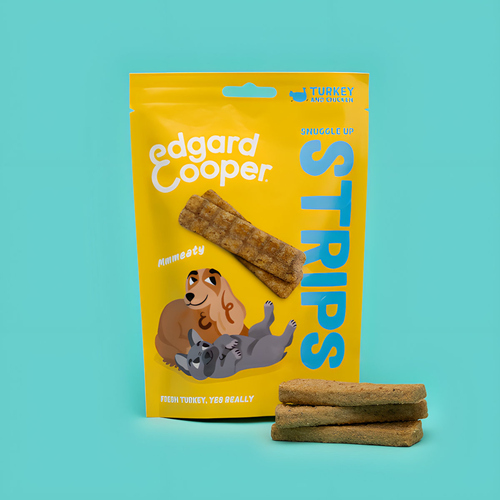 weitere Abbildung Edgard Cooper Strips Truthahn und Huhn 75 g