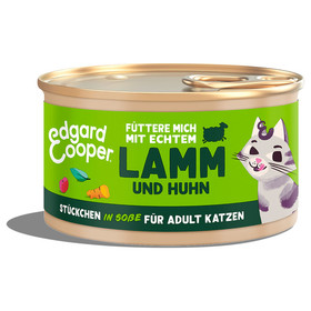 Abbildung Edgard Cooper Stcke in Soe Adult mit Lamm und Huhn 85 g