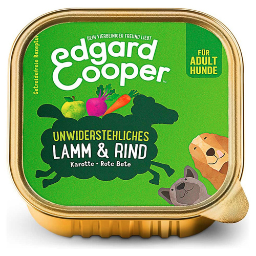 Edgard Cooper Unwiderstehliches Lamm & Rind Adult 150 g
