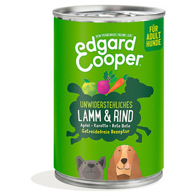 Abbildung Edgard Cooper Unwiderstehliches Lamm & Rind Adult 400 g