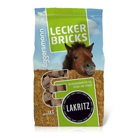 Abbildung Eggersmann Lecker Bricks Lakritz 1 kg