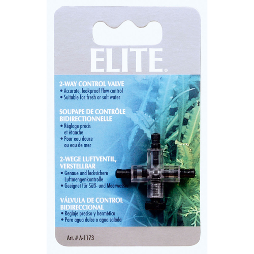 Elite Plastik 3-Wege-Hahn