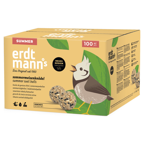 Erdtmanns 100 Sommermeisenknödel im bedruckten Karton
