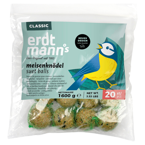 Erdtmanns 20 Meisenknödel im Polybeutel