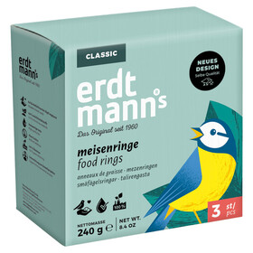 Abbildung Erdtmanns 3 Meisenringe in Faltschachtel