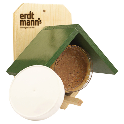 Erdtmanns Erdnuss-Paste-Set 500 g Paste mit Halterung