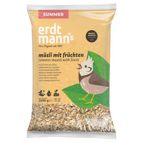 Erdtmanns Sommermüsli 2,5 kg im Flachbeutel
