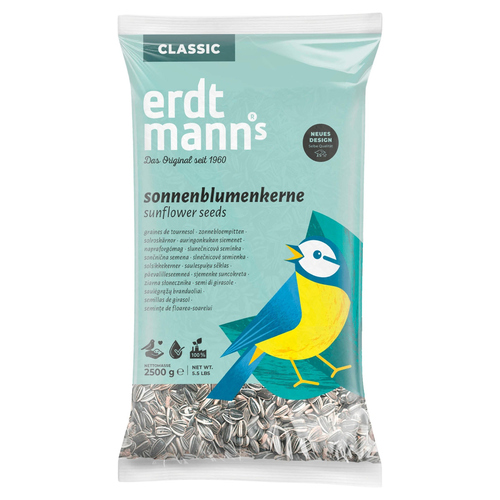 Erdtmanns Sonnenblumenkerne 2,5 kg