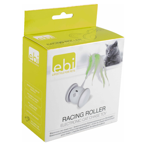 weitere Abbildung Europet Bernina Elektronisches Katzenspielzeug Racing Roller wei