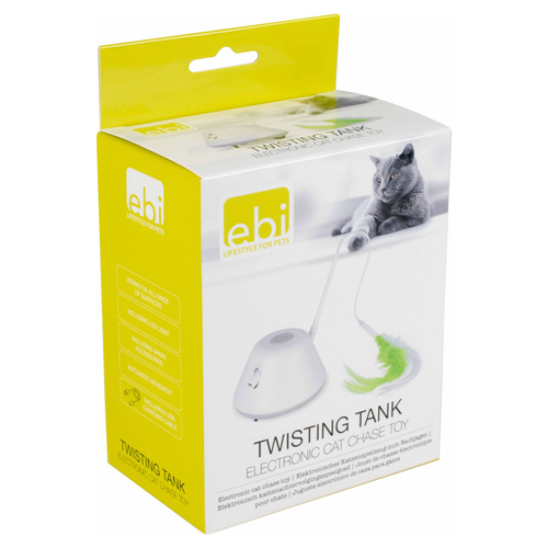 weitere Abbildung Europet Bernina Elektronisches Katzenspielzeug Twisting Tank wei