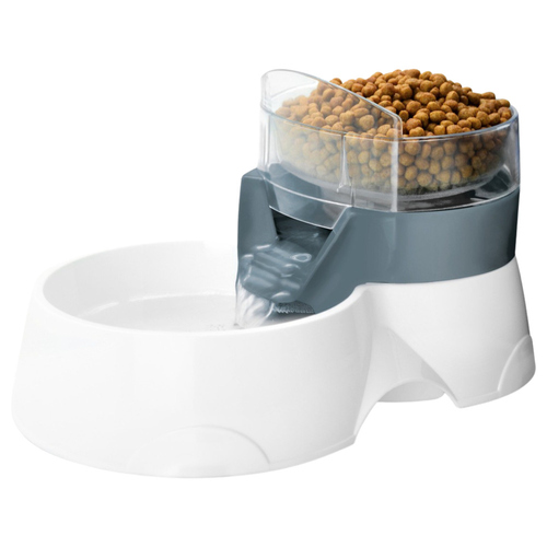 weitere Abbildung Europet Bernina Futter- und Trinkschale Pet Feeder grau fr Katzen
